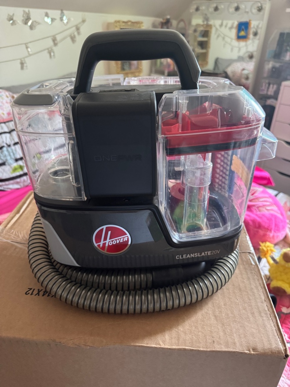 Hoover ONEPWR CleanSlate Cordless Spot Cleaner - Gray/Red